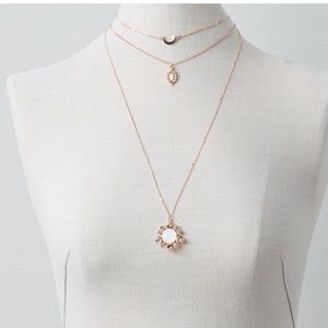 SALE‼️Rose Gold Layered Necklace by American Eagle